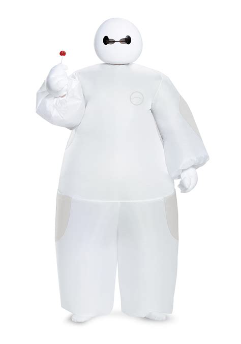 inflatable white costume